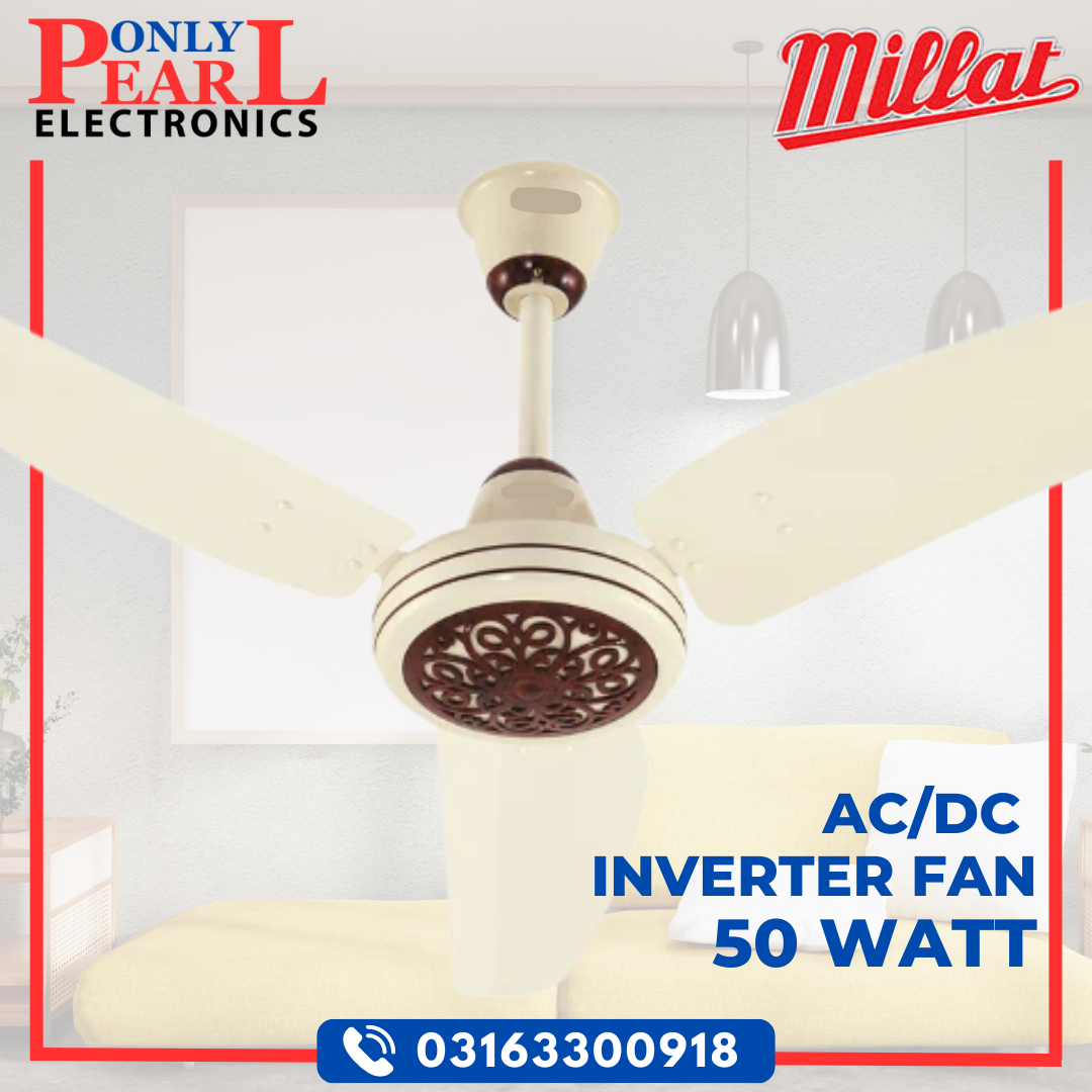 MILLAT Ceiling Fan | AC/DC | Excellent