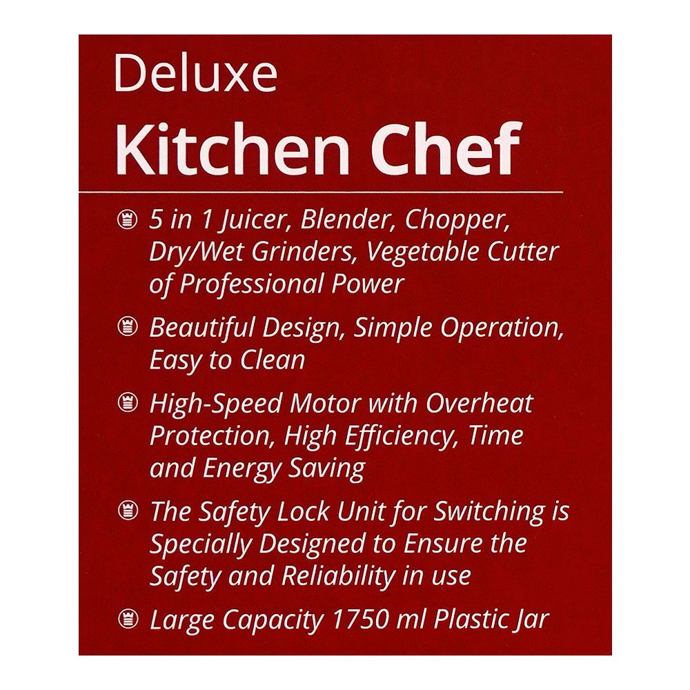 WESTPOINT Food Processor Kitchen Chef | WF-2805