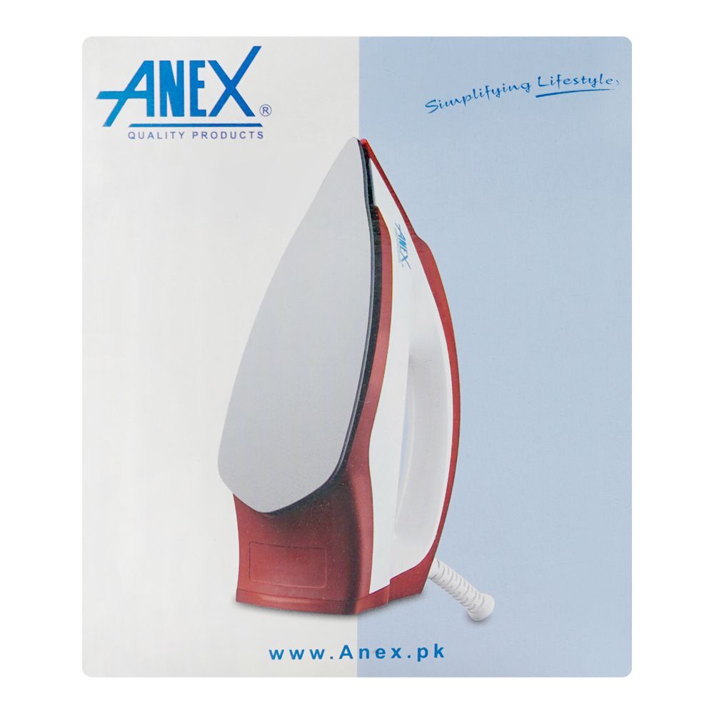 ANEX Dry Iron | Light Weight | AG-2074