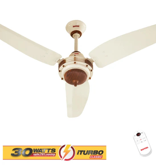 ROYAL Inverter Ceiling Fan - Imperial Model - 30 Watts