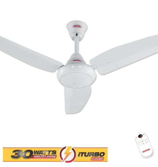 ROYAL Inverter Ceiling Fan - Opal Model - 30 Watts