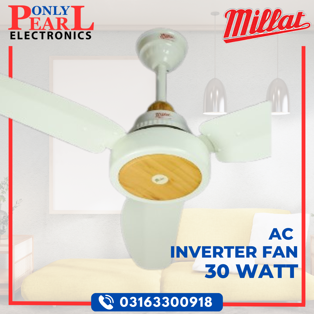 MILLAT Ceiling Fan | 30W Inverter | Magnum