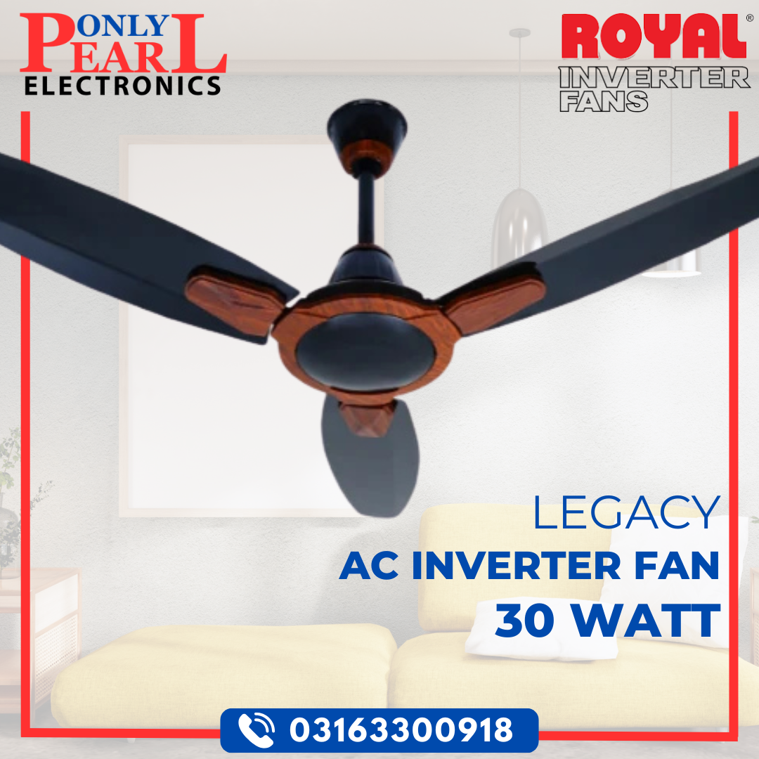 ROYAL Inverter Ceiling Fan - Legacy Model - 30 Watts