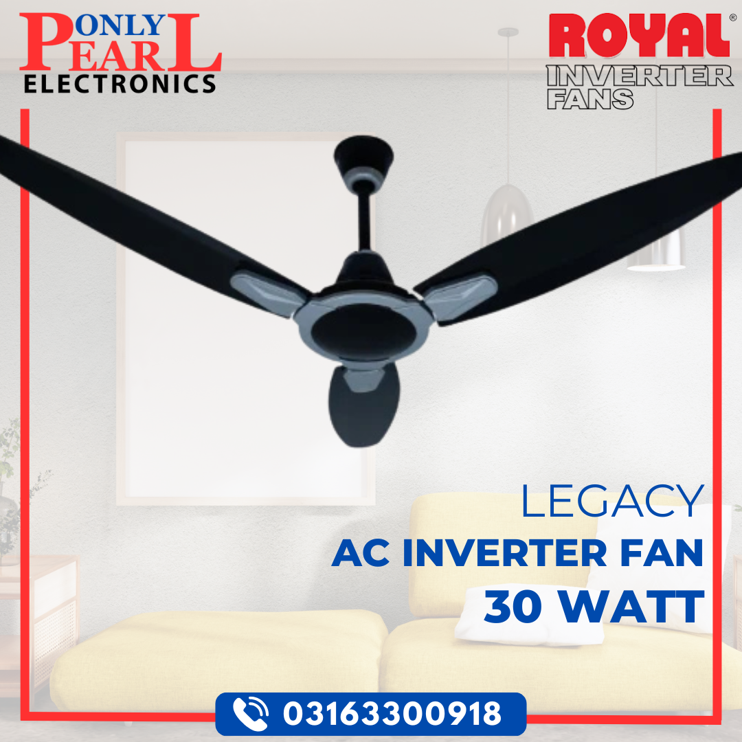 ROYAL Inverter Ceiling Fan - Legacy Model - 30 Watts
