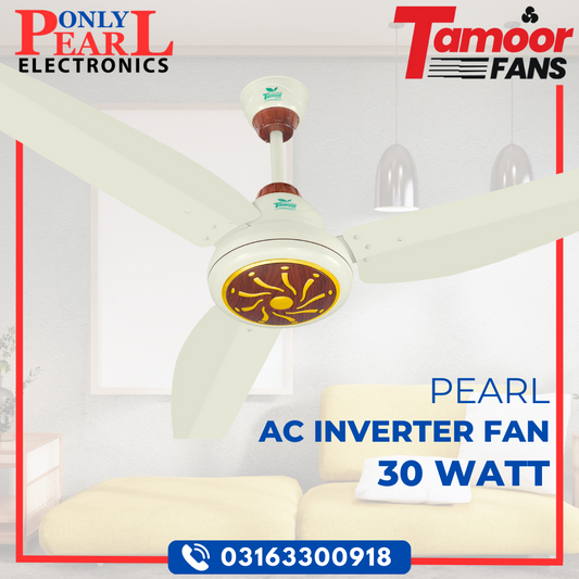 TAMOOR Inverter Ceiling Fan - Pearl Model - 30 Watts
