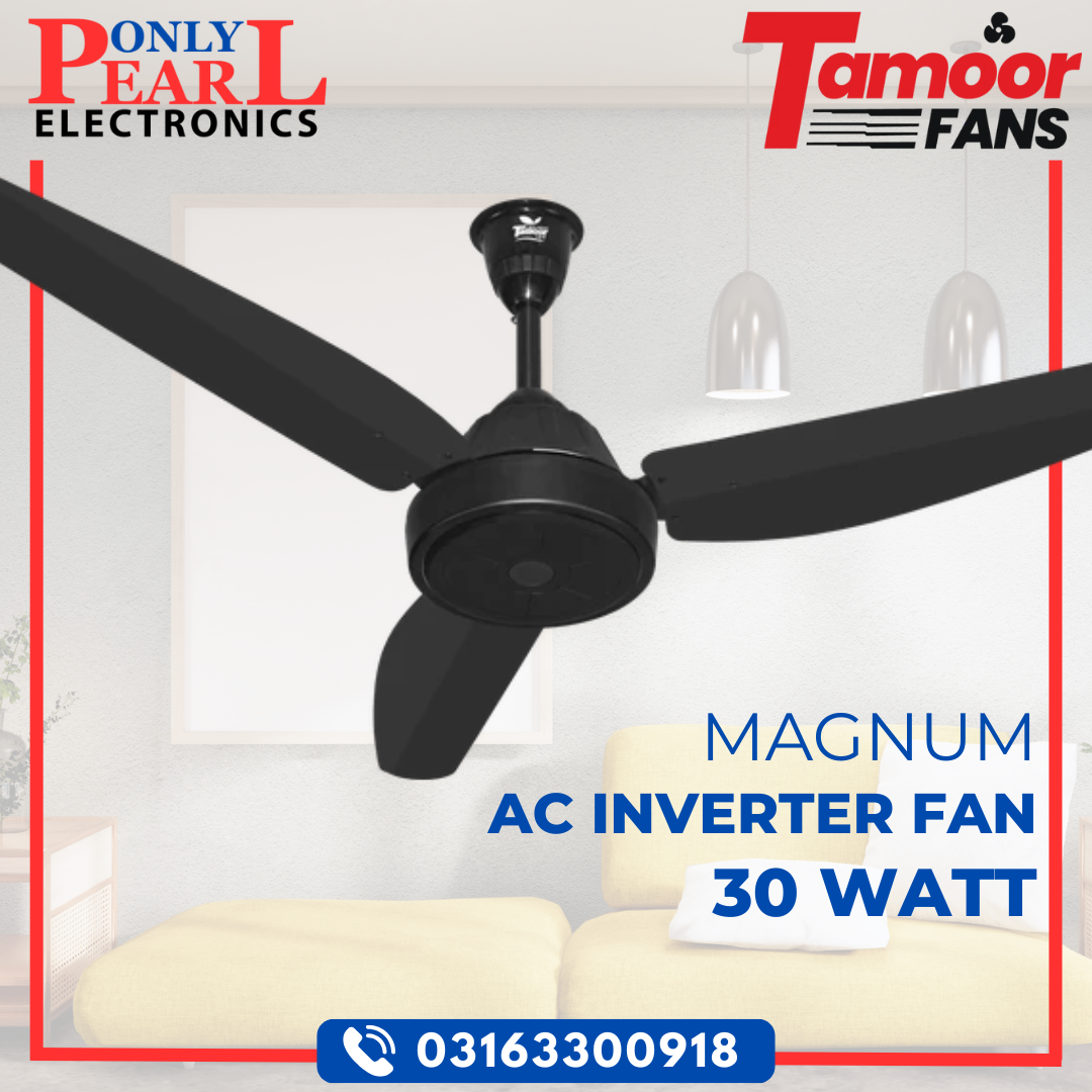 TAMOOR Inverter Ceiling Fan | Magnum Model | 30 Watts