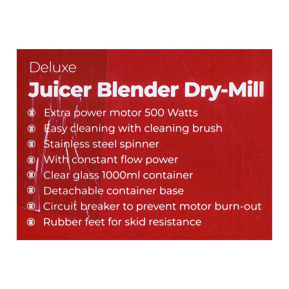 WESTPOINT 3in1 | Deluxe Juicer Blender | WF-7501