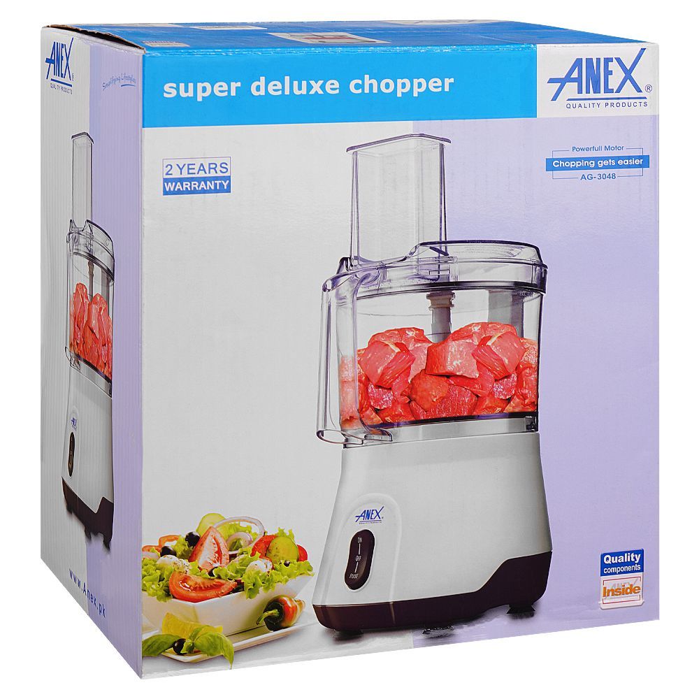 ANEX Deluxe Chopper With Vegetable Cutter | AG-3048