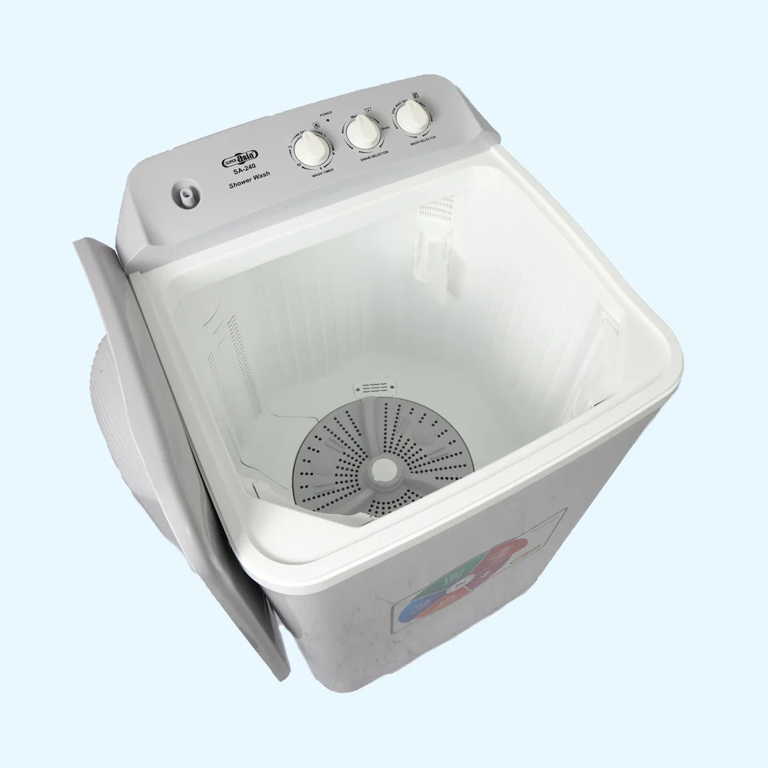 SUPERASIA Washing Machine | Single Tub | 10 KG Size | SA-240SW