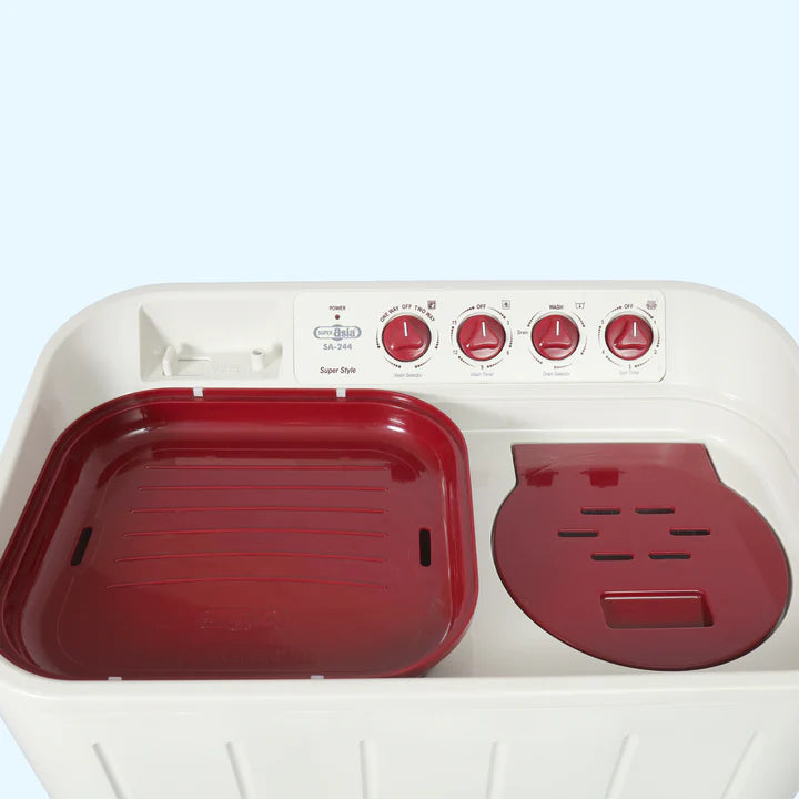 SUPERASIA Washing Machine | Twin Tub | 08 KG Size | SA-244