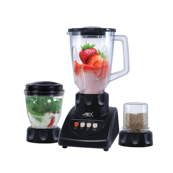 ANEX 3in1 | Deluxe Blender Grinder | AG-695UB
