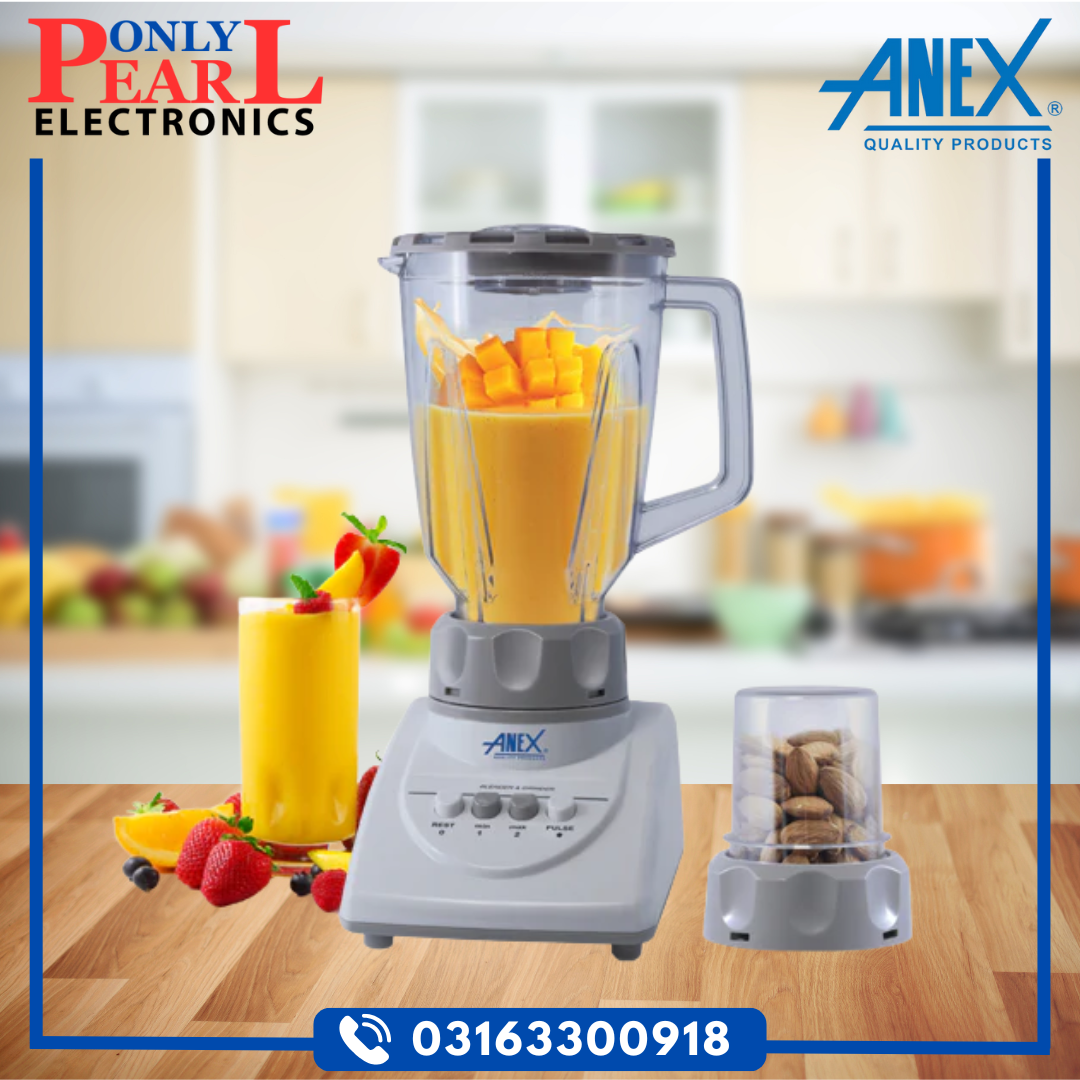 ANEX 2in1 | Deluxe Blender Grinder | AG-690UB