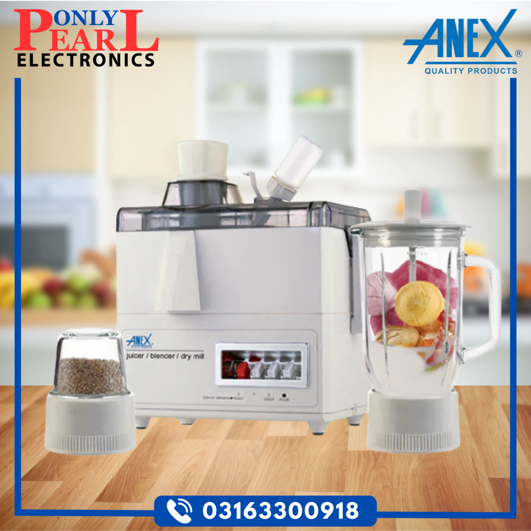 ANEX 3in1 | Deluxe Juicer Blender | AG-176GL
