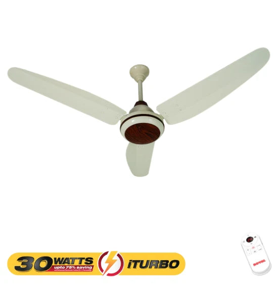ROYAL Inverter Ceiling Fan - Divine Model - 30 Watts