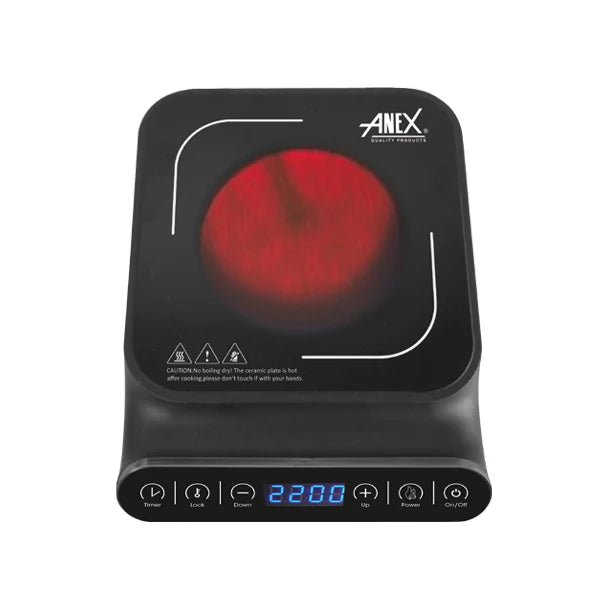 ANEX Deluxe Hot Plate AG-2166 | Electric Cooker | Infrared Cooker